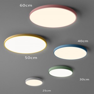 LED Modern Acrylic Alloy Round 5cm Super Thin LED Lamp.LED Light.Ceiling Lights.LED Ceiling Light.Ceiling Lamp For Foyer Bedroom